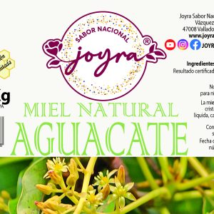 Mostrando la etiqueta de la miel de aguacate