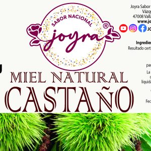 Mostrando la etiqueta de la miel de castaño