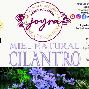 Mostrando la etiqueta de la miel de cilantro