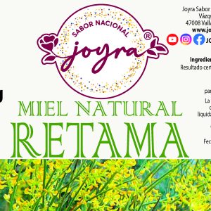 Mostrando la etiqueta de la miel de retama