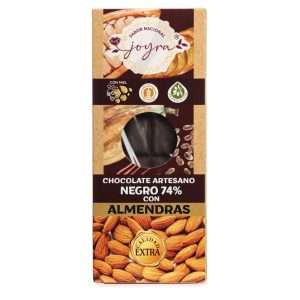 Tableta de Chocolate con Almendras y Miel   100 gr.