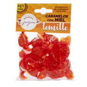 Caramelos con miel y tomillo 100 gr.