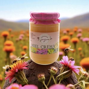 Miel Crema en paisaje