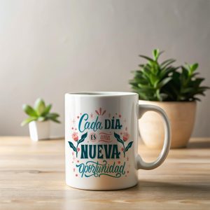 Taza Cada día es una nueva oportunidad
