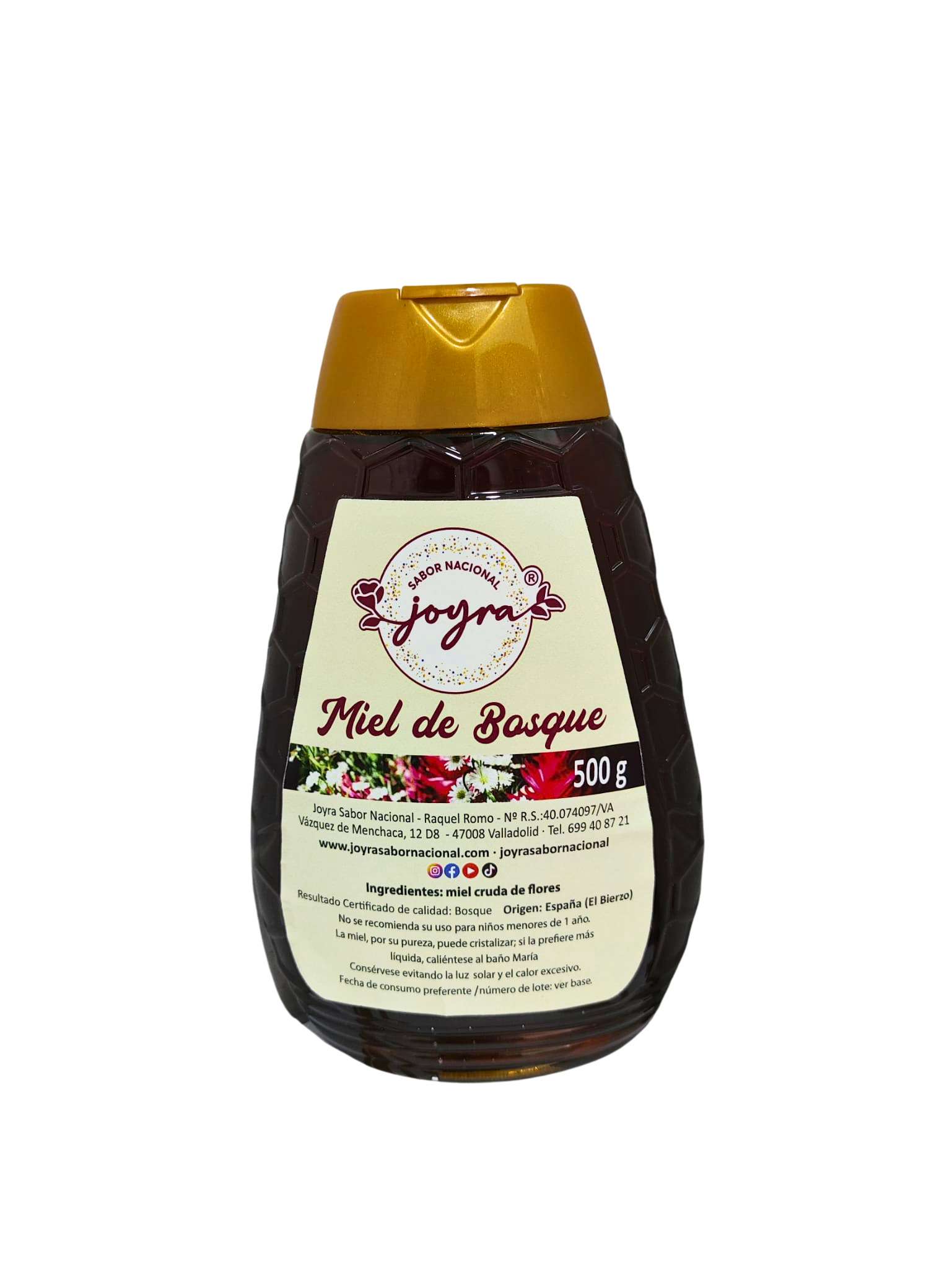 Miel de Bosque antigoteo 500 gr.