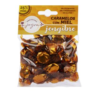 Caramelos con miel y jengibre