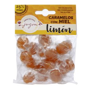 Caramelos con miel y limon
