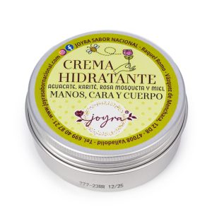 Crema hidratante con miel en lata