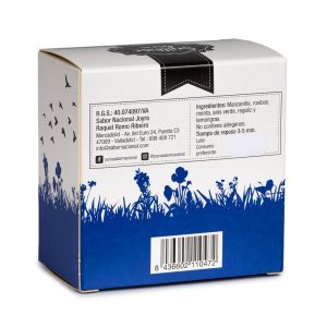 Infusion para sentirse bien en caja de 15 piramides reverso