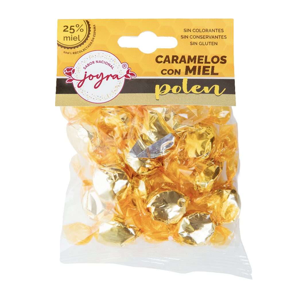 Caramelos con Miel y Polen 100 gr.