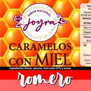 Mostrando la Etiqueta Caramelos miel y romero 1600 gramos