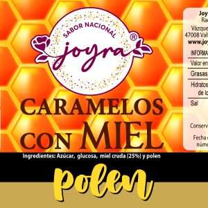 Mostrando la Etiquetas caramelos miel y polen 1600 gramos